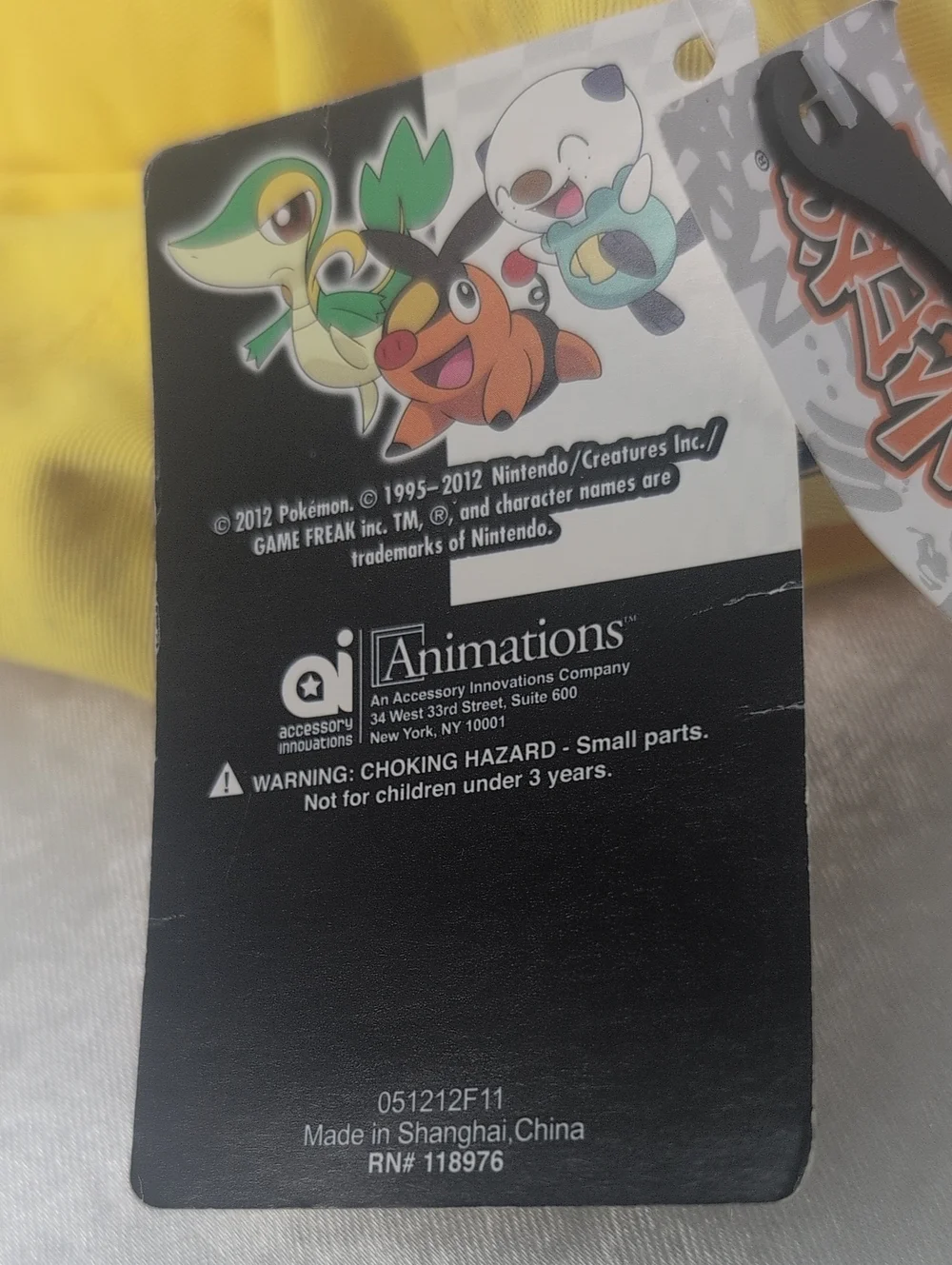 Pokemon Hat NWT !